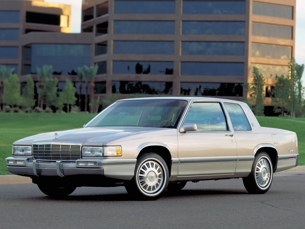 Cadillac DeVille (D47) 8 поколение, рестайлинг, купе (05.1988 - 04.1993)